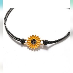 Sunflower bracelet